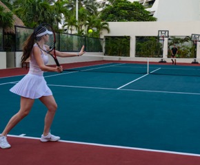 Variety of areas for sports