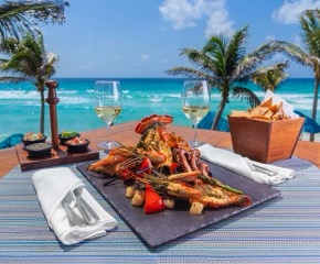 Gourmet cuisine by the sea