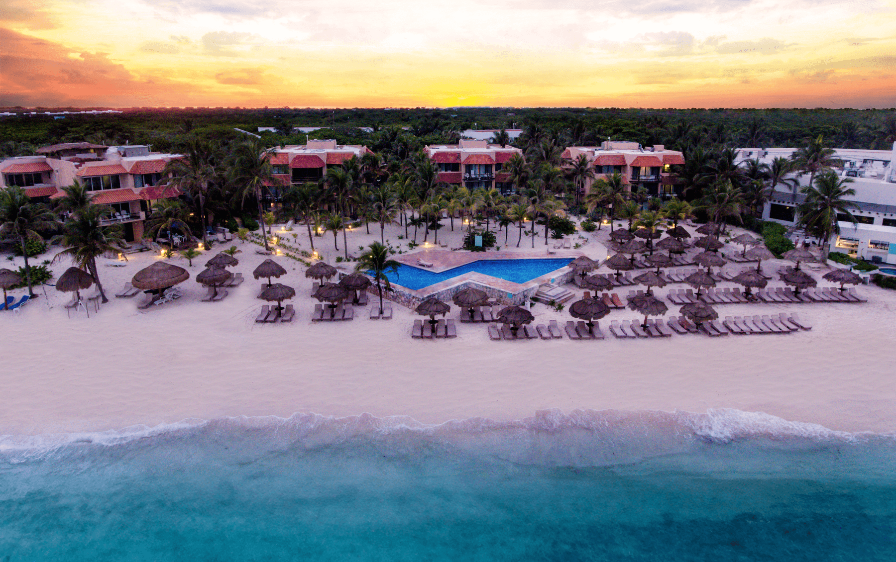 Panoramic view of The Sens Riviera in Akumal (1)