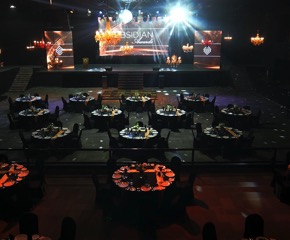 Wide halls for events