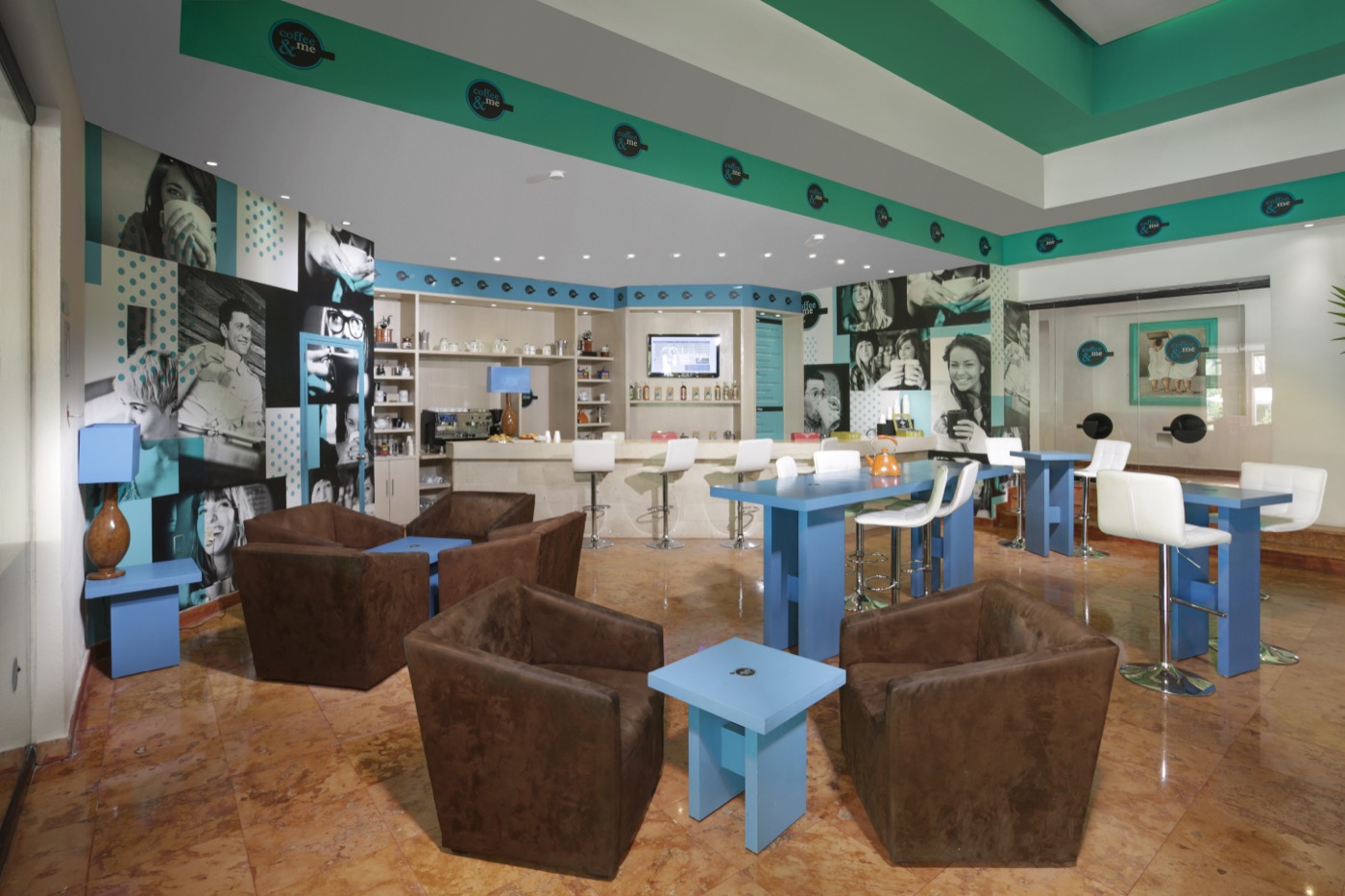 Galeria de A&B: Restaurante com decoración moderna no hotel The Sens Tulum Riviera.