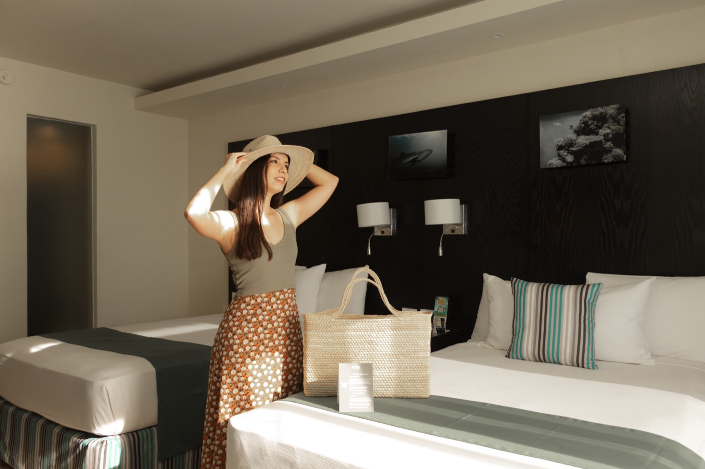 Galeria de Quartos: Quarto com cama King e vista para o mar no hotel The Sens Tulum Riviera.